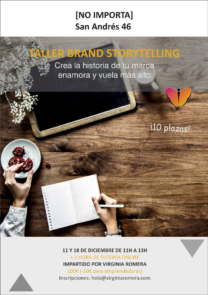 Lee más sobre el artículo Taller de Brand Storytelling en A Coruña